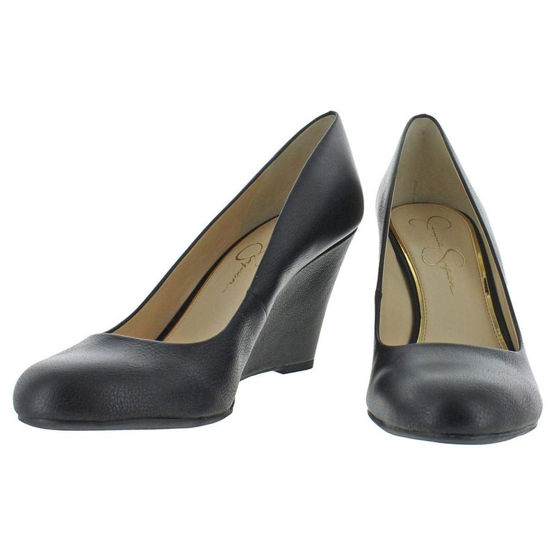 Jessica Simpson Women's Cash Pump, Black Noble, 9 M US - Image 2